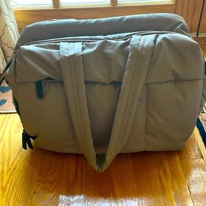 Calpak tan travel bag - like New!